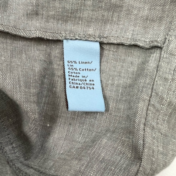 Jessica Women’s Lightweight Linen/Cotton Blazer/Jacket Sz 10 Gray Fabric Buttons - Picture 8 of 10